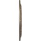 Ekena Millwork Biddix Ceiling Medallion (Fits Canopies up to 7 1/2"), Hand-Painted Warm Silver, 20 7/8"OD x 1 1/4"P CM20BXWSS - alternate 5